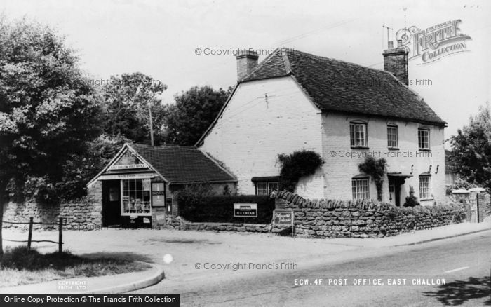 Photo of East Challow, Post Office c.1960