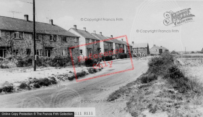 Photo of East Challow, Windmill Hill c.1960
