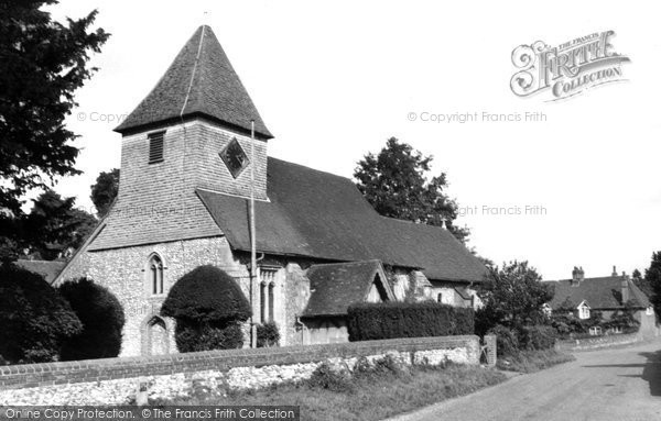 Photo of East Clandon, Church Of St Thomas Of Canterbury c.1955