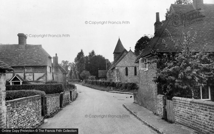 Photo of East Clandon, The Village c.1955