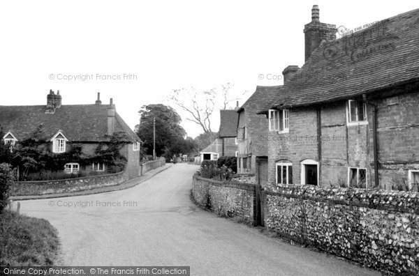 Photo of East Clandon, The Village c.1955