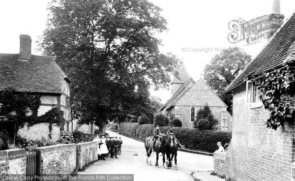East Clandon village, 1907 East Clandon village, 1907