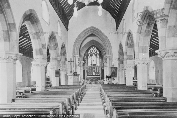 Photo of East Clevedon, Church Interior 1913