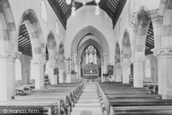Church Interior 1913, East Clevedon