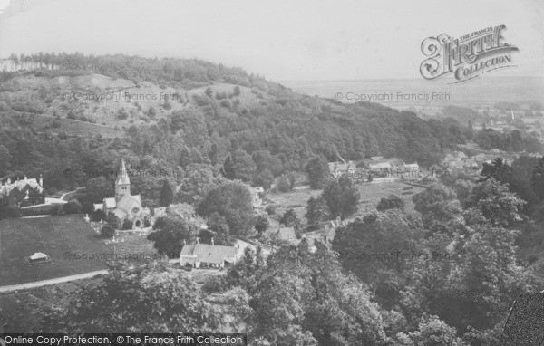 Photo of East Clevedon, Swiss Valley c.1890