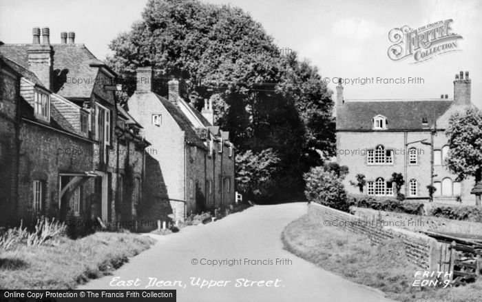 Photo of East Dean, Upper Street c.1955