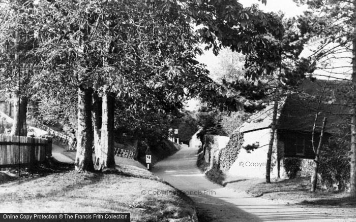 Photo of East Dean, Village c.1955