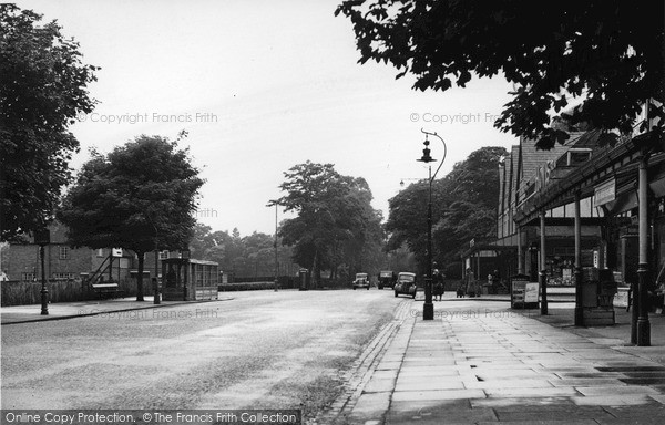 Photo of East Didsbury, Wilmslow Road c.1955