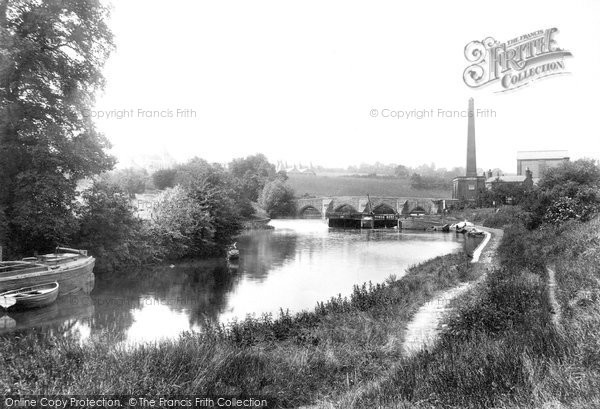 Photo of East Farleigh, The Bridge And The River Medway 1898