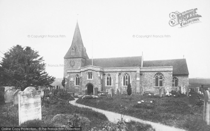 Photo of East Farleigh, The Church 1898