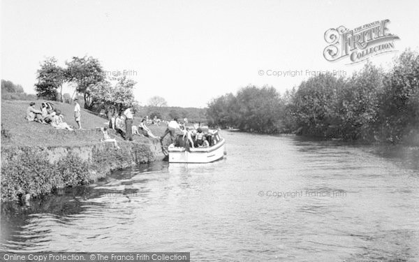 Photo of East Farleigh, The River Medway c.1960