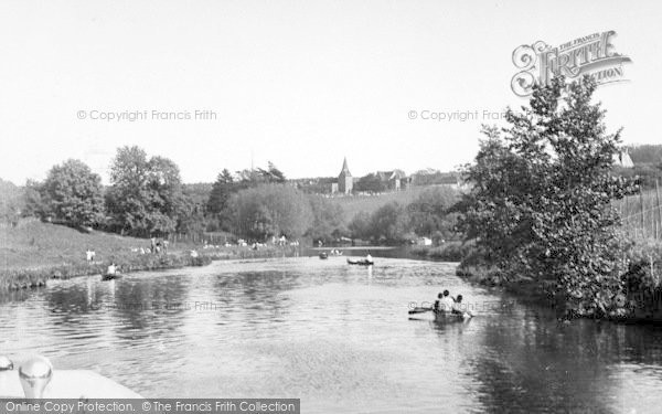 Photo of East Farleigh, The River Medway c.1960
