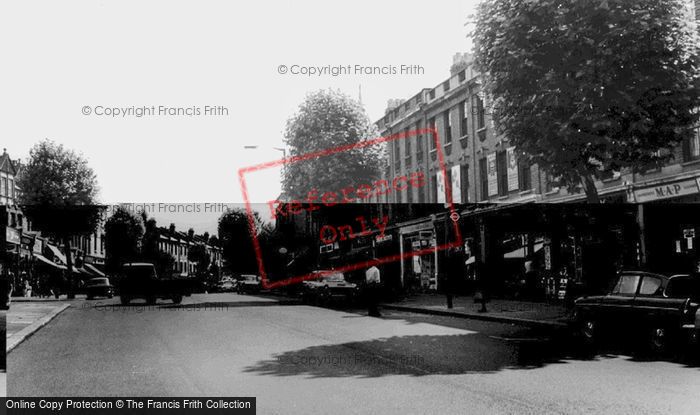 Photo of East Finchley, High Road c.1965