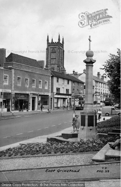 Photo of East Grinstead, c.1955