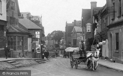 Cart In London Road 1907, East Grinstead