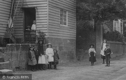 Children In College Lane 1907, East Grinstead