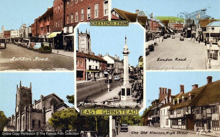 Photo of East Grinstead, Composite c.1960