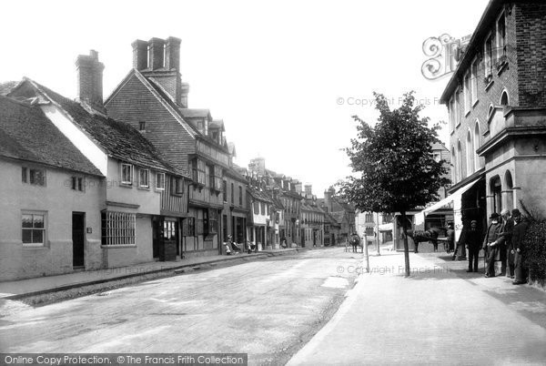 Photo of East Grinstead, High Street 1890