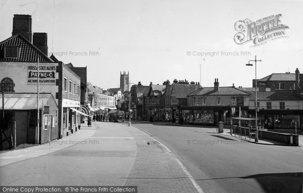 Photo of East Grinstead, High Street c.1955