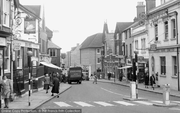 Photo of East Grinstead, High Street c.1955