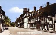 High Street, Old Houses c.1960, East Grinstead