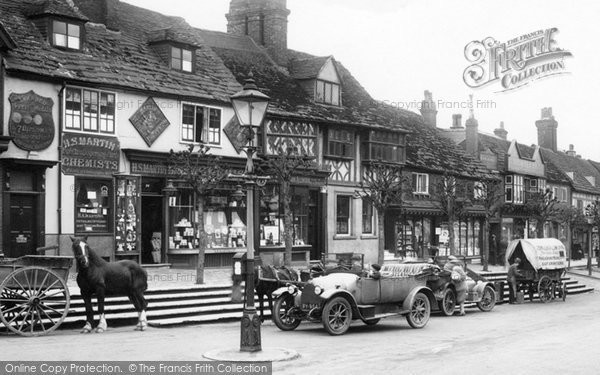Photo of East Grinstead, Horse In The High Street 1923