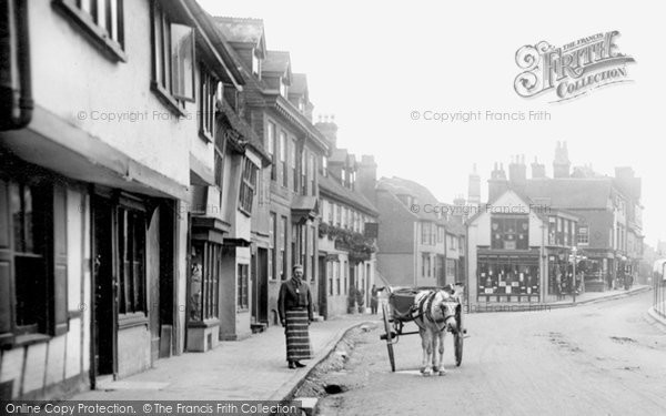 Photo of East Grinstead, In The High Street 1904
