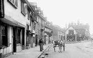 In The High Street 1904, East Grinstead