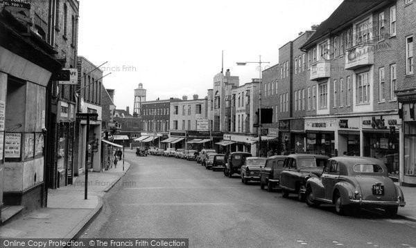 Photo of East Grinstead, London Road c.1965
