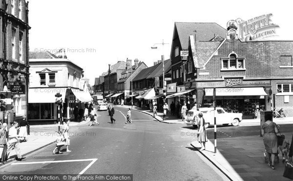 Photo of East Grinstead, London Road c.1965