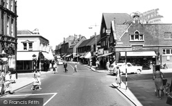 London Road c.1965, East Grinstead