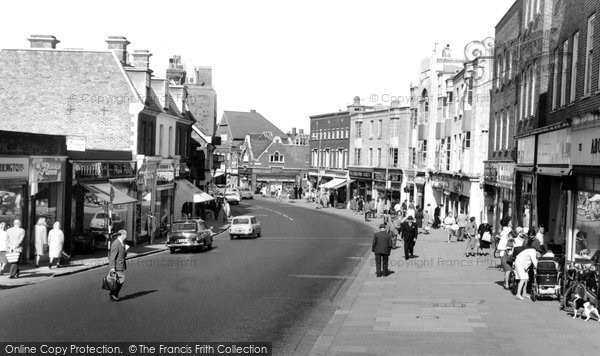 Photo of East Grinstead, London Road c.1965