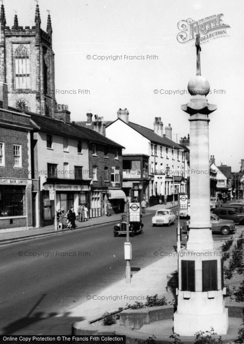 Photo of East Grinstead, Memorial And High Street c.1960