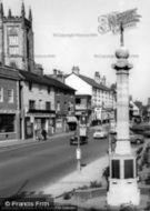 Memorial And High Street c.1960, East Grinstead