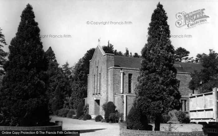 Photo of East Grinstead, Methodist Church c.1965