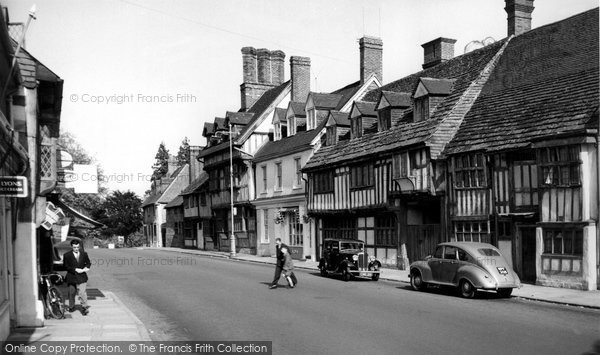 Photo of East Grinstead, Old Houses, High Street c.1960