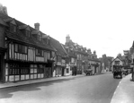 Picturesque Houses In High Street 1933, East Grinstead