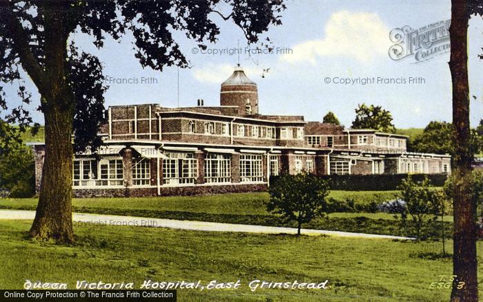 Photo of East Grinstead, Queen Victoria Hospital c.1955