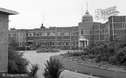 Queen Victoria Hospital, Main Entrance c.1955, East Grinstead
