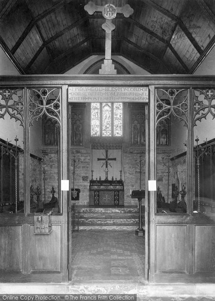 Photo of East Grinstead, Sackville College Chapel 1910