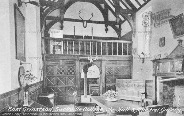 Photo of East Grinstead, Sackville College Hall 1910