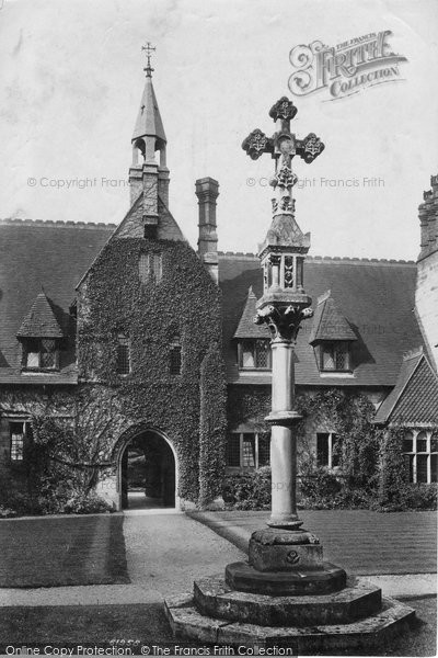Photo of East Grinstead, St Margaret's Convent, Quadrangle Looking West 1909