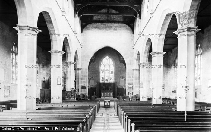 Photo of East Grinstead, St Swithun's Church Interior 1914