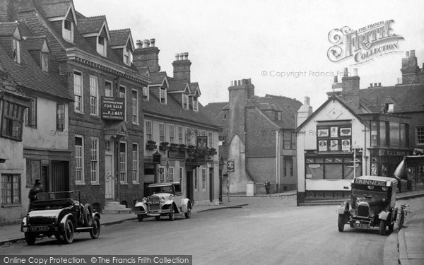 Photo of East Grinstead, The High Street 1931