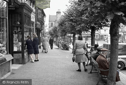 The Sidewalk, High Street c.1955, East Grinstead