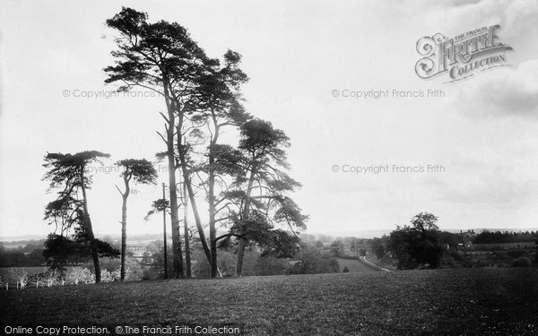 Photo of East Grinstead, View From East Court 1914
