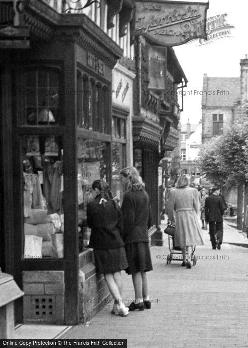 Photo of East Grinstead, Window Shopping c.1955