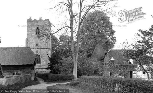 Photo of East Hagbourne, St Andrew's Church c.1955