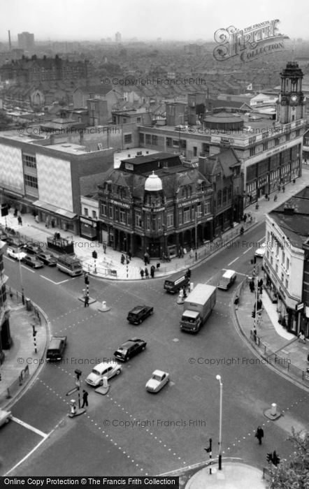 Photo of East Ham, From Town Hall Tower c.1965