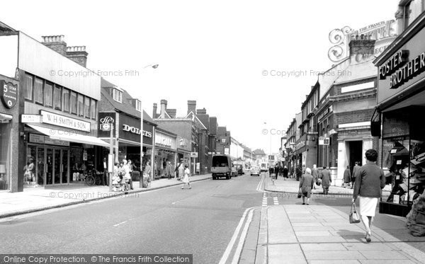 Photo of East Ham, High Street c.1965